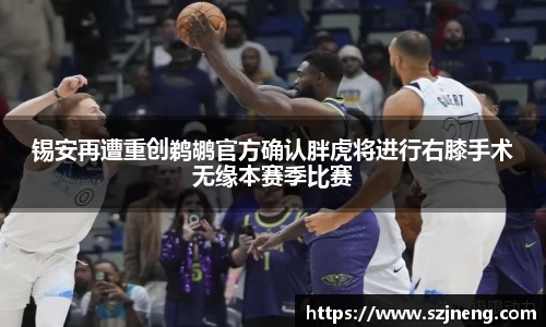 锡安再遭重创鹈鹕官方确认胖虎将进行右膝手术无缘本赛季比赛